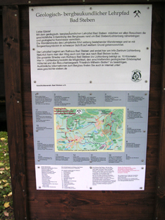 Geologischer Lehrpfad Geologischer Lehrpfad