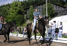 Reiten im nahegelegenen Reiterhof Steinbach Reiten im nahegelegenen Reiterhof Steinbach